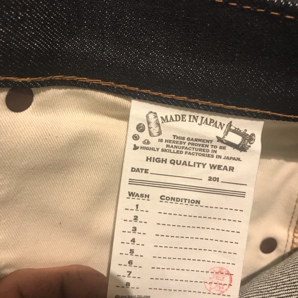 Big john selvedge denim jeans from Japan - Picture 7 of 8